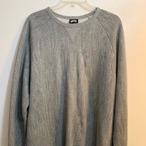 Nike SB Wood Grain Grey Sweater Men’s XL
